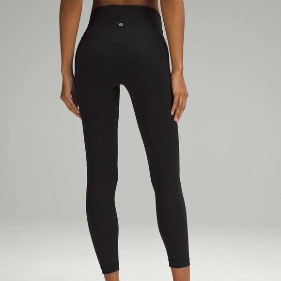 Lululemon Athletica Women's Align Asymmetrical-Waist Pant 25" Black - Picture 2 of 8